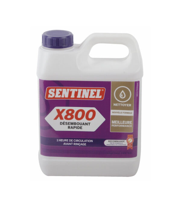Désembouant rapide X800 1 litre