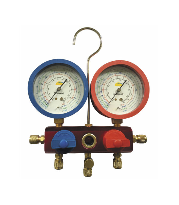 Manifold 2 voies BHR R134a R22 R407C R410A