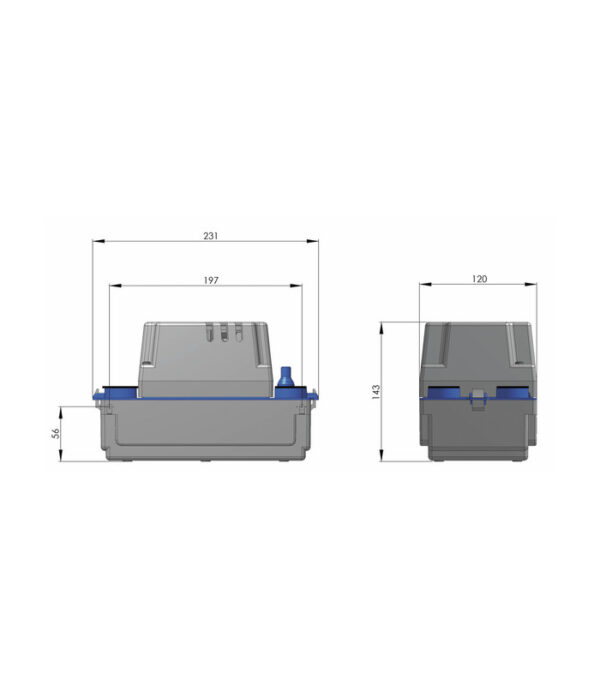 pompe de relevage des condensats sanicondens eco v02 sfa grandform sanicondens eco 1