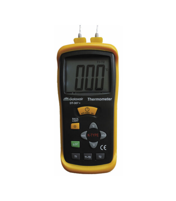 Thermomètre différentiel avec 2 sondes