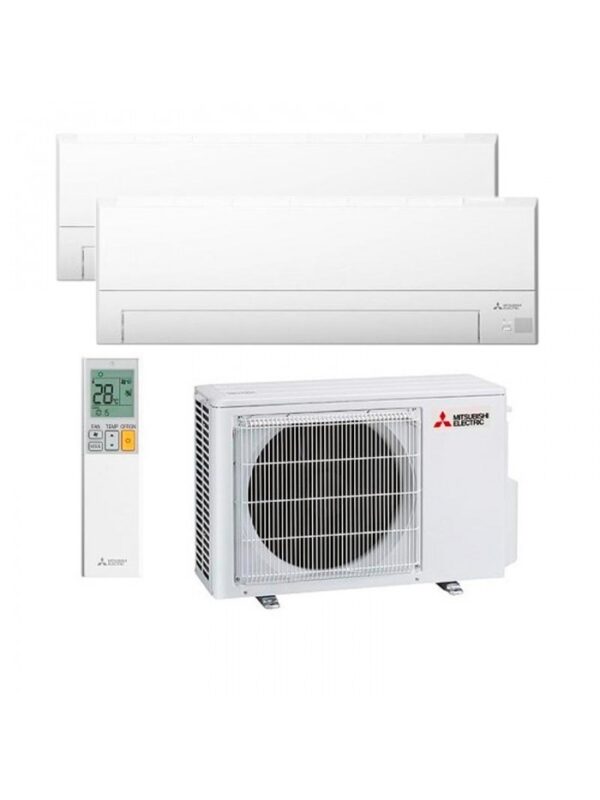 air conditionne multi split mitsubishi electric mxz 2f42vf 2 x msz bt25vgk 1