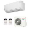 Air Conditionné Multi Split Toshiba RAS-2M14U2AVG-E + 2 X RAS-B10J2KVG-E – Image 4