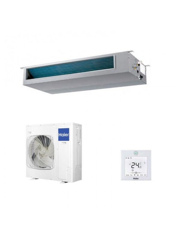 Climatiseur Gainable Haier AD105S2SM3FA(H) + 1U105S2SN2FA – Image 3