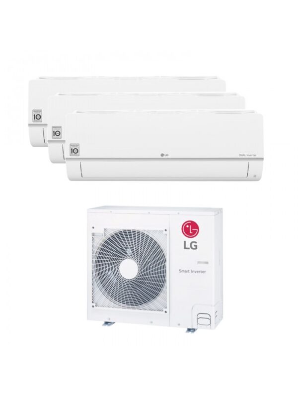 Air Conditionné Multi Split LG MU5R30.U40 + PC09SK.NSJ + PC12SK.NSJ + PC18SK.NSK
