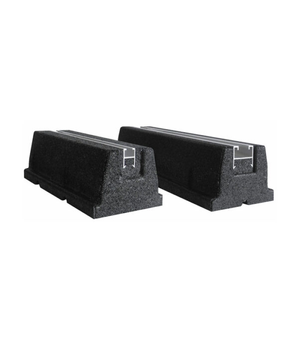 Paire de supports RUBBER FT XL1200mm